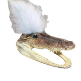 Alligator Head With Fox Tail Mohawk  #04969