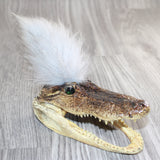 Alligator Head With Fox Tail Mohawk  #04969