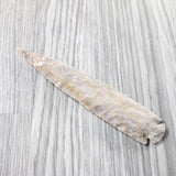 1 Stone Ornamental Spearhead  #345n     Agate Jasper Arrowheads
