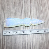 1 Opalite Ornamental Tomahawk Head  #969    Axe Hatchet Ax