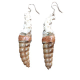 Rattlesnake Rattle Plus Vertebrae Earrings  #25869