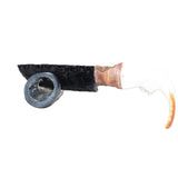 Beaver Jaw Handle Obsidian  Blade Ornamental Knife # 03769