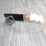 Beaver Jaw Handle Obsidian  Blade Ornamental Knife # 03769