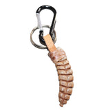 Very Large Rattlesnake Rattle Key Ring   #25269       Key Chain