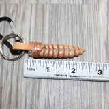 Very Large Rattlesnake Rattle Key Ring   #25269       Key Chain