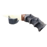 Impala Horn Handle Bone Blade Ornamental Knife #285n    Mountain Man Knife