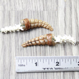 Rattlesnake Rattle Plus Vertebrae Earrings  #485n  Mountain Man Earrings