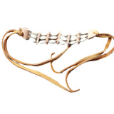 1 Bone Hairpipe Bead Arm Band  #395d        Mountain Man Jewelry