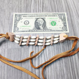 1 Bone Hairpipe Bead Arm Band  #395d        Mountain Man Jewelry