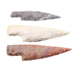 3 Stone Ornamental Knife Blades  #995n   Mountain Man Knife