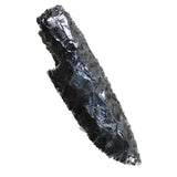 1 Small Obsidian Ornamental Knife Blade  #665n    Mountain Man Knife