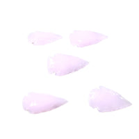 5 Large Glass Ornamental Arrowheads  #504-2  Spearhead