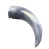 1 Raw Unfinished Cow Horn #165n   Natural Colored