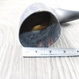 1 Raw Unfinished Cow Horn #165n   Natural Colored