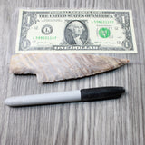 1 Stone Ornamental Knife Blade  #865n     Mountain Man Knife