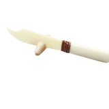Bone Handle Bone Blade Ornamental Knife #465n    Mountain Man Knife
