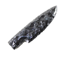 1 Obsidian Ornamental Knife Blade  #3751  Mountain Man Knife