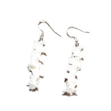 Rattlesnake Vertebrae  Earrings  #25660