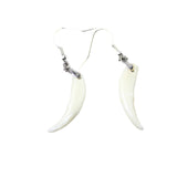 Fox Teeth Earrings  #425d  Mountain Man Earrings