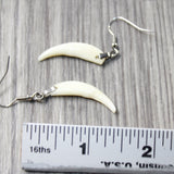 Fox Teeth Earrings  #425d  Mountain Man Earrings