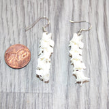 Rattlesnake Vertebrae  Earrings  #25660