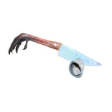 Turkey Foot Handle Opalite Blade Ornamental Knife # 26160