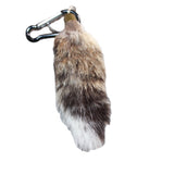 1 Bobcat Tail Key Ring #1760  Taxidermy Keychain Tassel Bag Tag