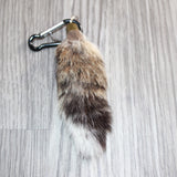 1 Bobcat Tail Key Ring #1760  Taxidermy Keychain Tassel Bag Tag