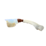 Deer Jaw Handle Opalite Blade Ornamental Knife #635d     Mountain Man Knife
