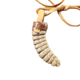 Very Very Large Rattlesnake Rattle  Necklace  #435d    Mountain Man Necklace