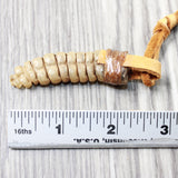 Very Very Large Rattlesnake Rattle  Necklace  #435d    Mountain Man Necklace