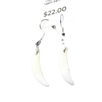 Coyote Teeth Earrings  #6151  Mountain Man Earrings z