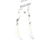 Coyote Teeth Earrings  #6151  Mountain Man Earrings z