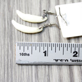 Coyote Teeth Earrings  #6151  Mountain Man Earrings z