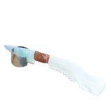 Deer Jaw Handle Opalite Blade Ornamental Knife #29060
