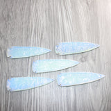 5 Opalite Ornamental Spearheads  #460      Arrowhead