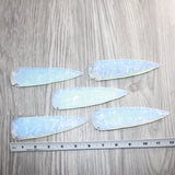 5 Opalite Ornamental Spearheads  #460      Arrowhead