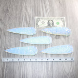 5 Opalite Ornamental Spearheads  #460      Arrowhead