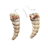 Rattlesnake Rattle Earrings  #465d  Mountain Man Earrings