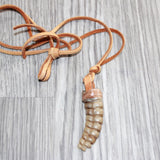 Very Large Rattlesnake Rattle  Necklace  # 25360
