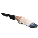Deer Foot Handle Obsidian  Blade Ornamental Knife #24060