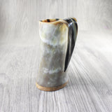 1 Horn Mug #405d        Medieval Tankard