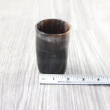 1 Small Horn Glass #865d       Medieval Tankard Double Shot Glass