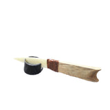 Moose Antler Handle Bone Blade Ornamental Knife #195d    Mountain Man Knife a