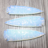 3 Opalite Ornamental Spearheads  #3761      Arrowhead