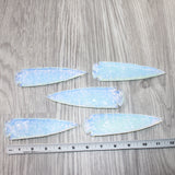 5 Opalite Ornamental Spearheads  #3861      Arrowhead