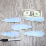 5 Opalite Ornamental Spearheads  #3861      Arrowhead