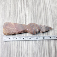 1 Stone Ornamental Tomahawk Head #8752  Ax Axe Hatchet