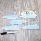 5 Opalite Ornamental Spearheads  #7961      Arrowhead