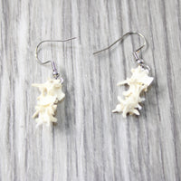 Rattlesnake Vertebrae  Earrings  #4952  Mountain Man Earrings